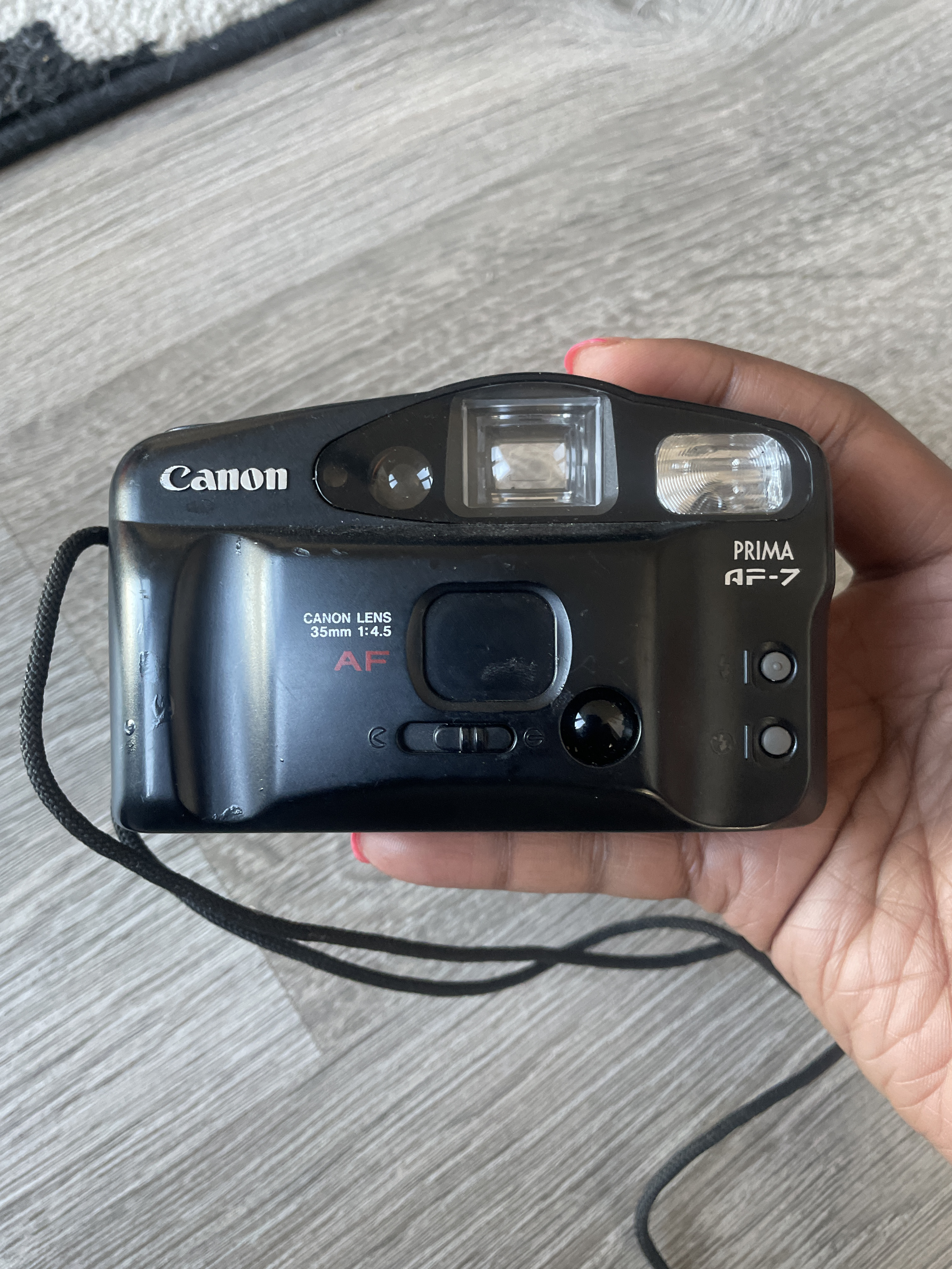 Canon prima af-7 film camera
