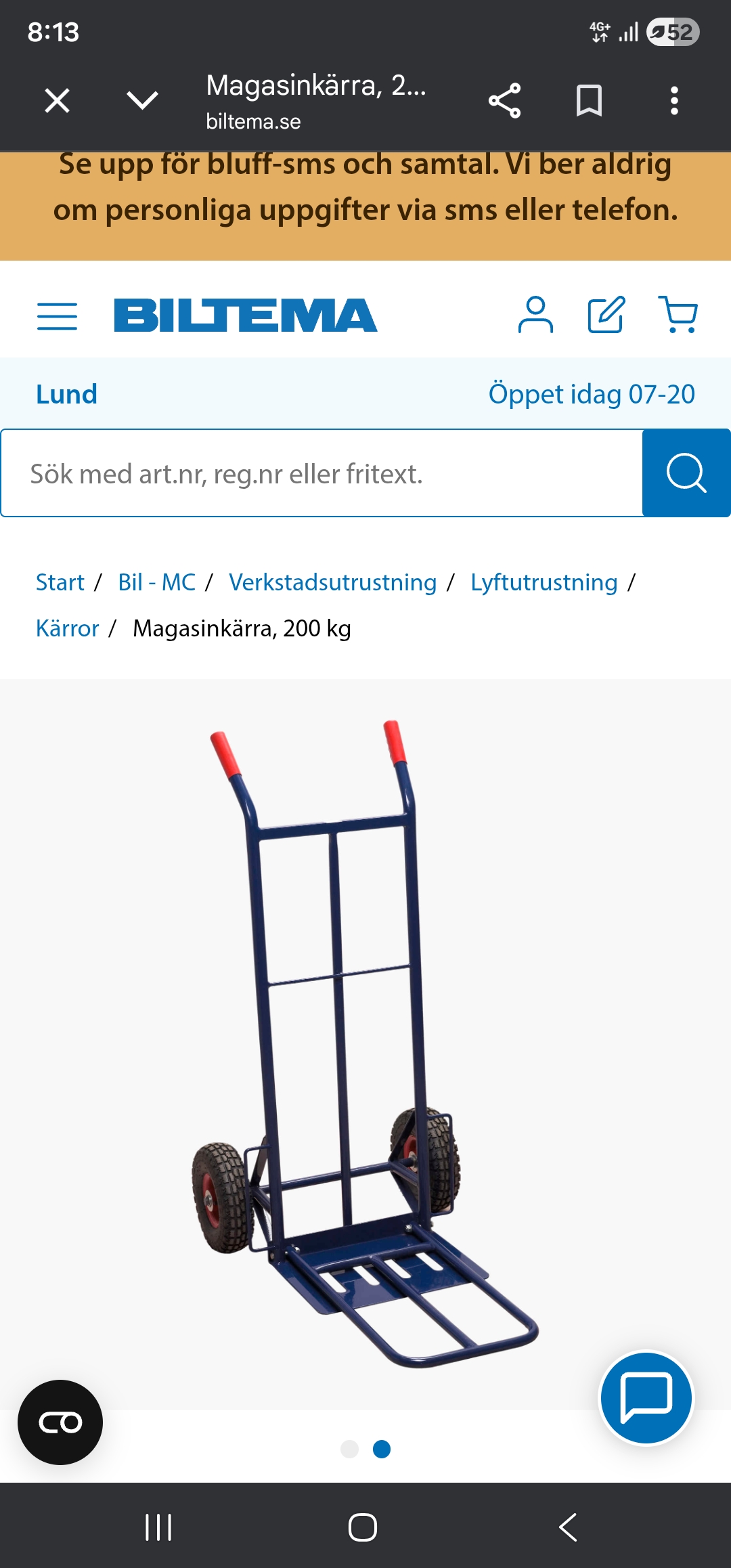 Magasinkärra