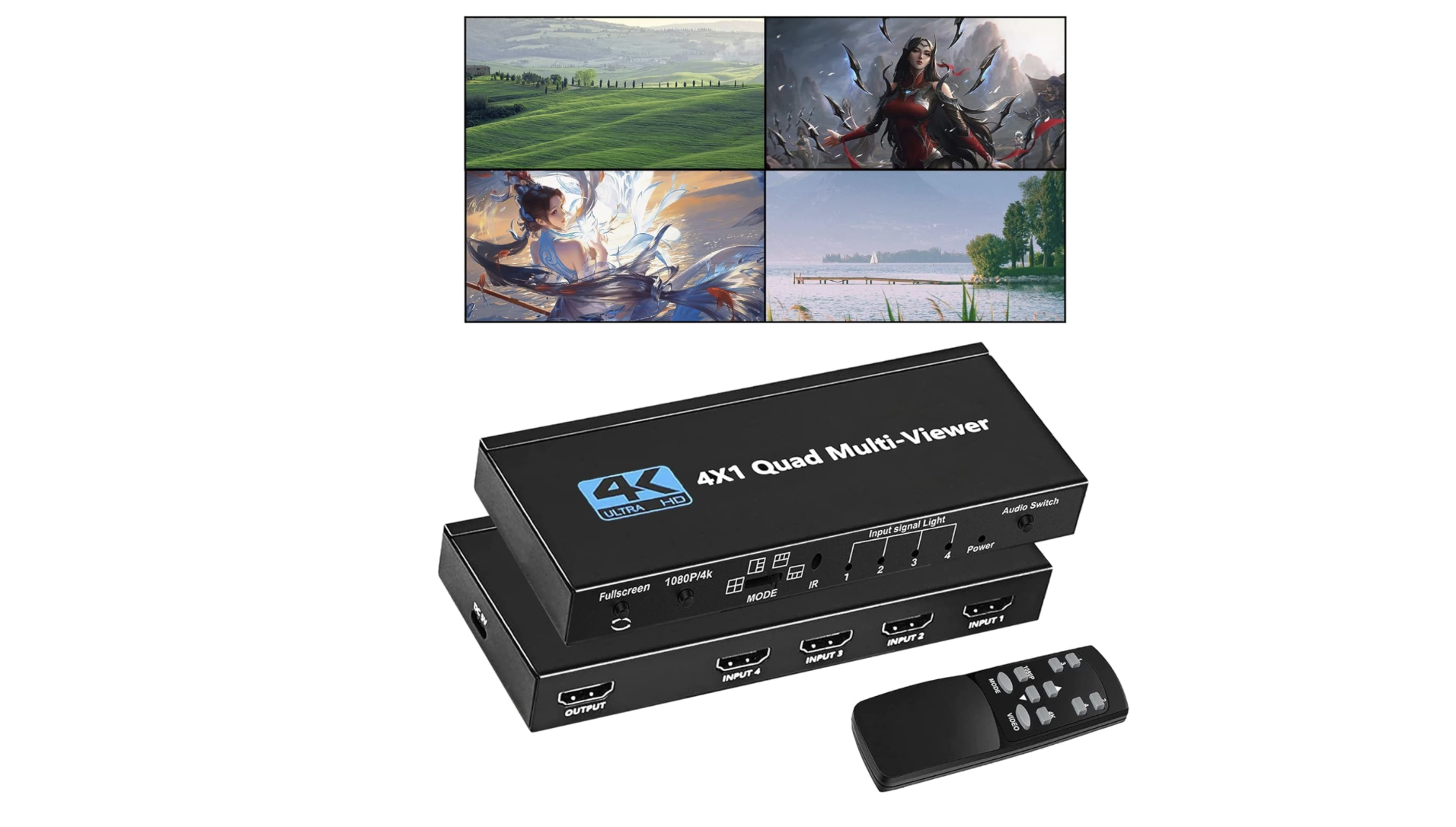 Hdmi 4x multiviewer