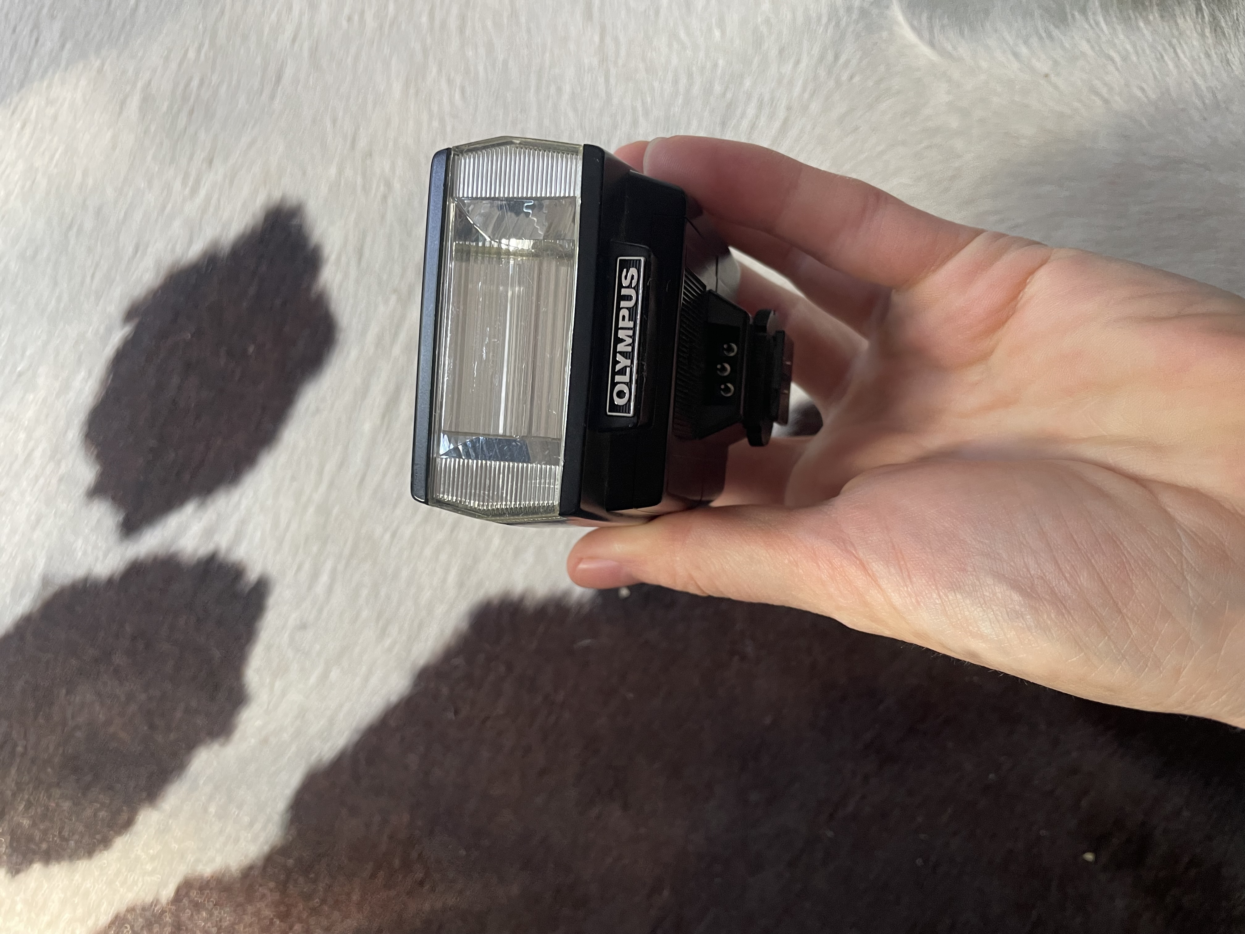Olympus t20 flash – vintage om film camera speedlight