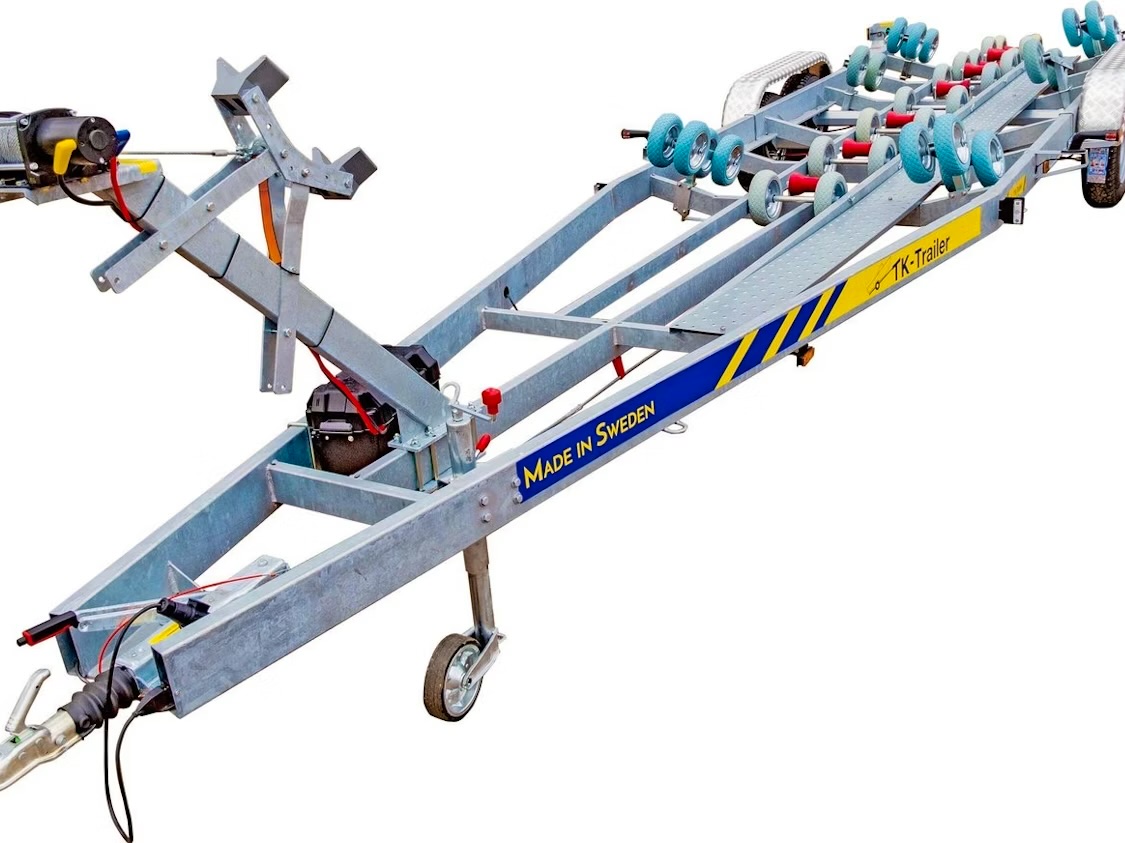 Ny tk-trailer bv2700b båtvagn – 2700 kg – 80 km/h version – stabil och professionell