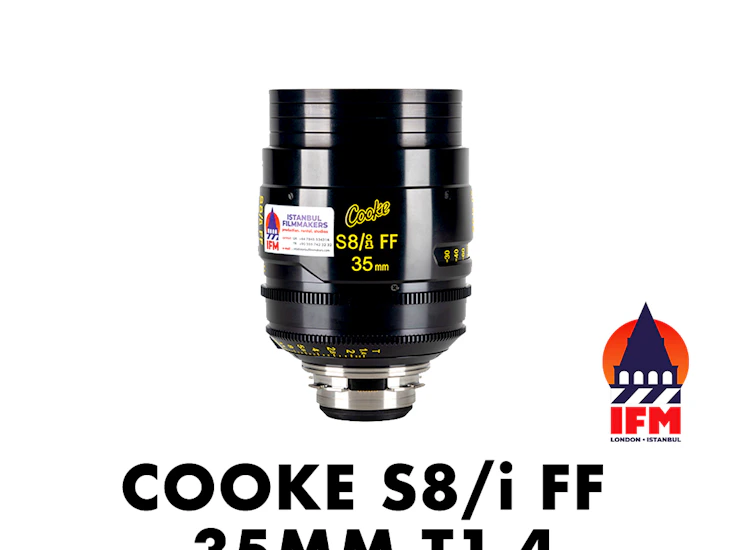 Cooke s8/i ff 35mm t1.4 pl mount cine lens