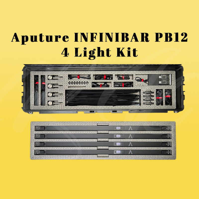 Aputure infinibar pb12 4 light kit