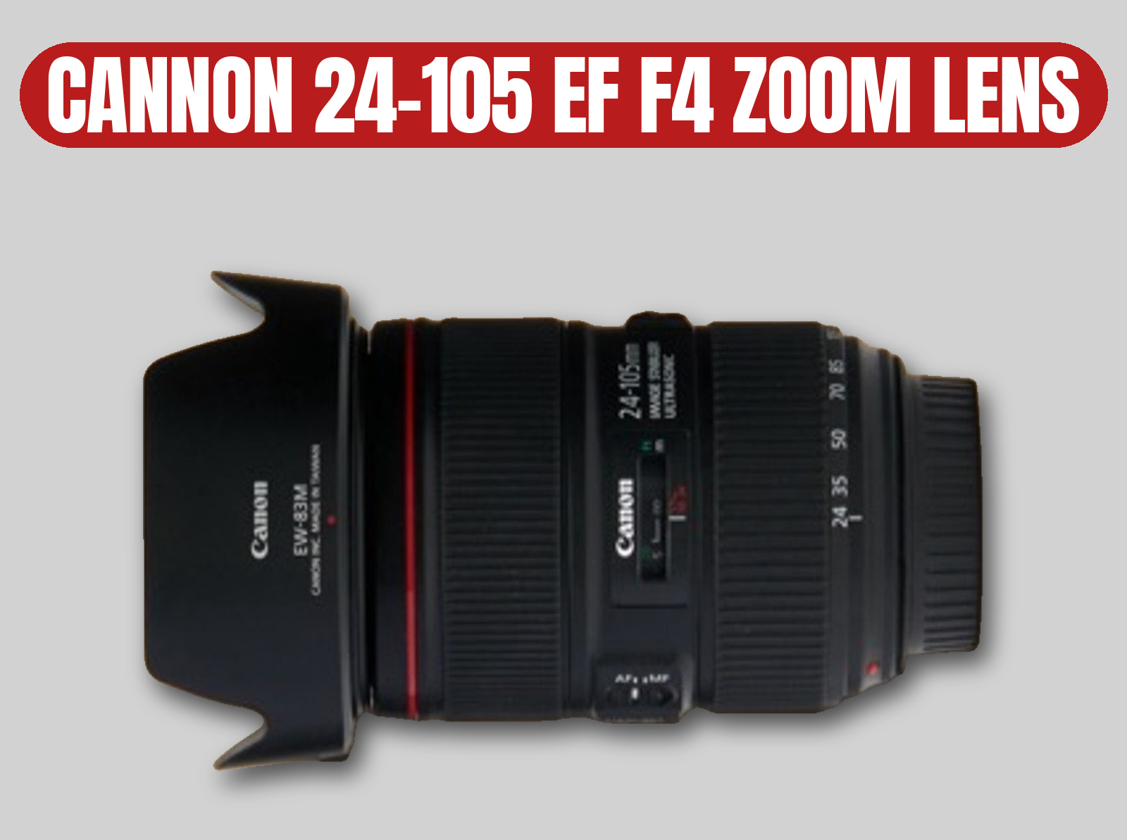 Canon ef 24-105mm f/4 zoom lens | versatile full-frame glass