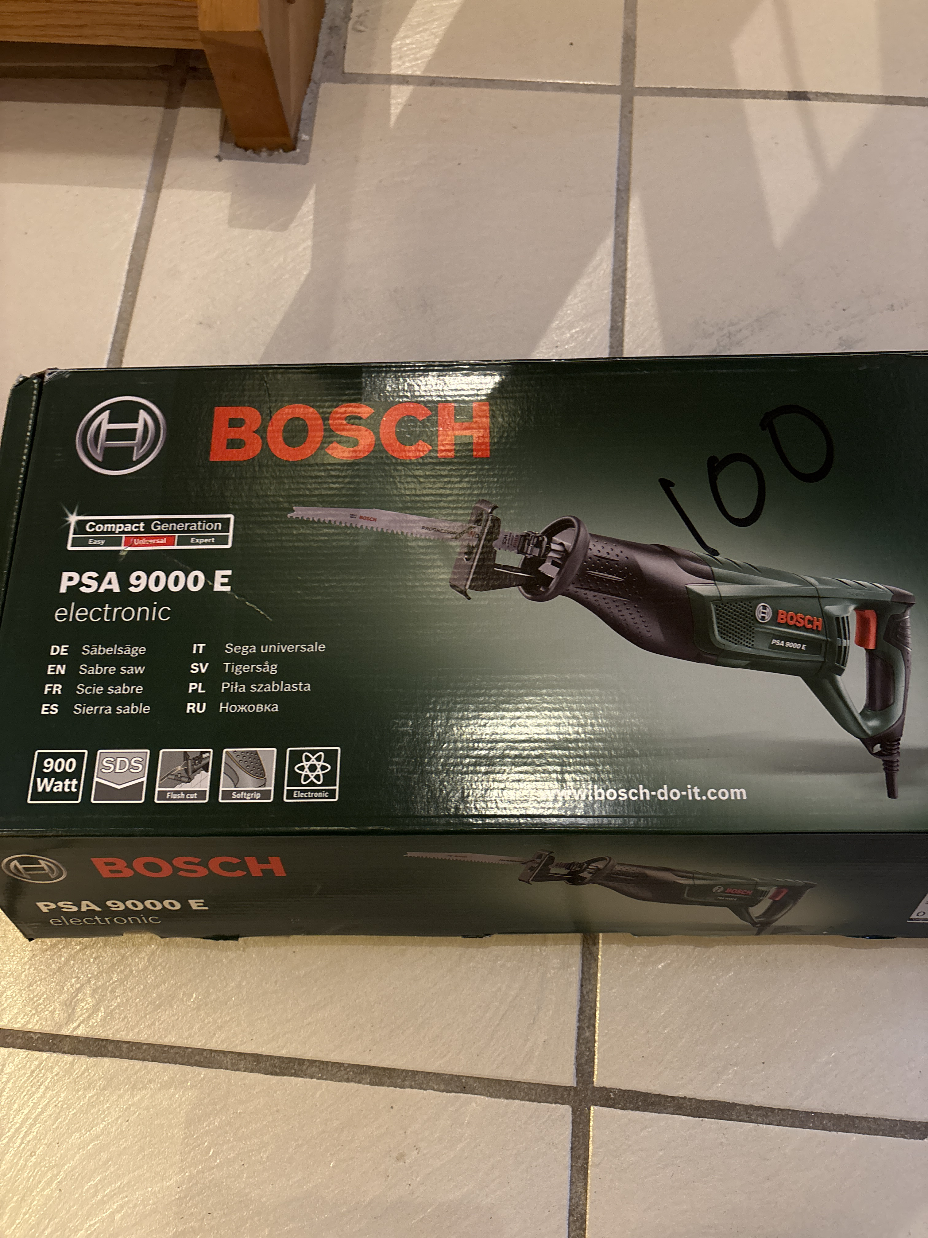 Bosh psa 9000e - bajonett sag til treverk og metall