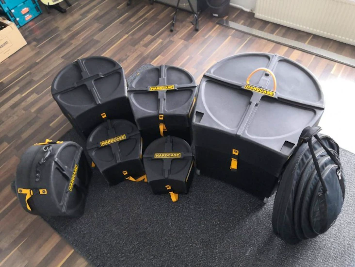 Hardcase rumpu-, pelti- ja telinekeissit