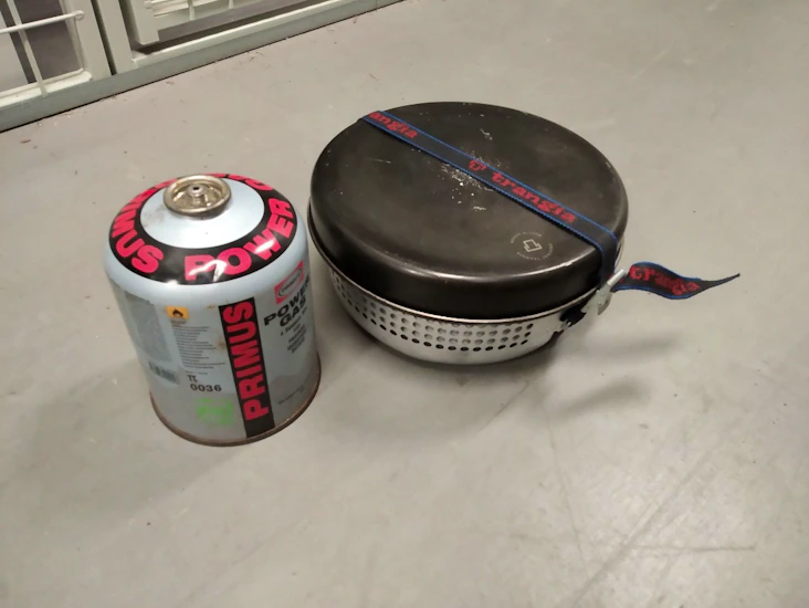 Trangiakök med gas eller sprit