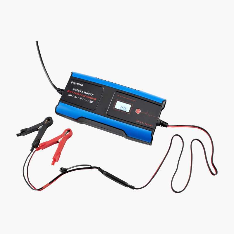 Smart batterilader 6 v, 2 a/12 v, 8 a