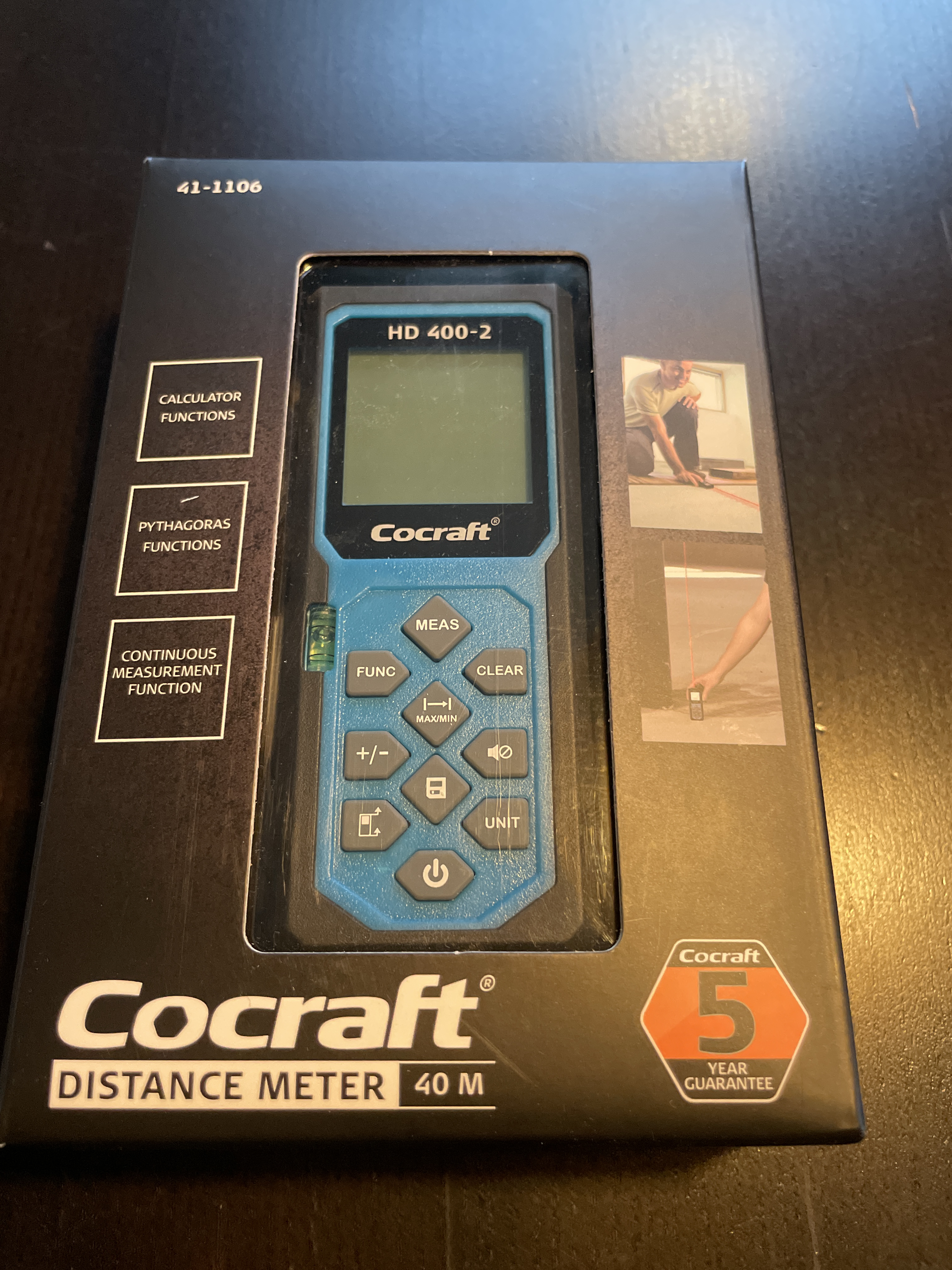 Avståndsmätare cocraft hd 400-2