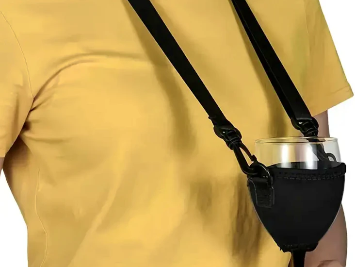 Vinbag med 8 vinglas – perfekt för utflykter & fest