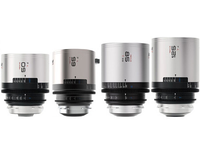 Blazar remus 1.5x full frame anamorphic 5 lens kit, silver flare in pl, canon