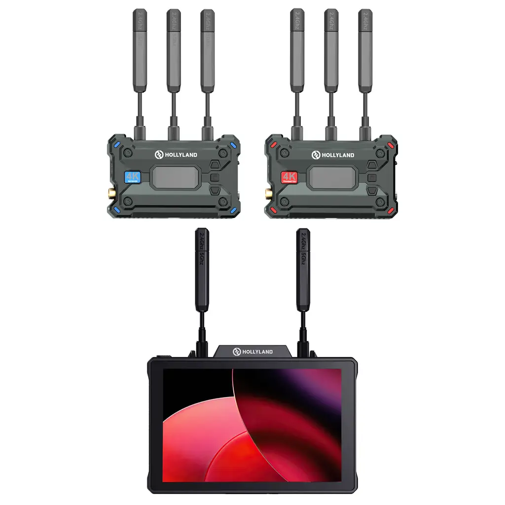 Hollyland pyro 7 trådløs videolink / director monitor kit