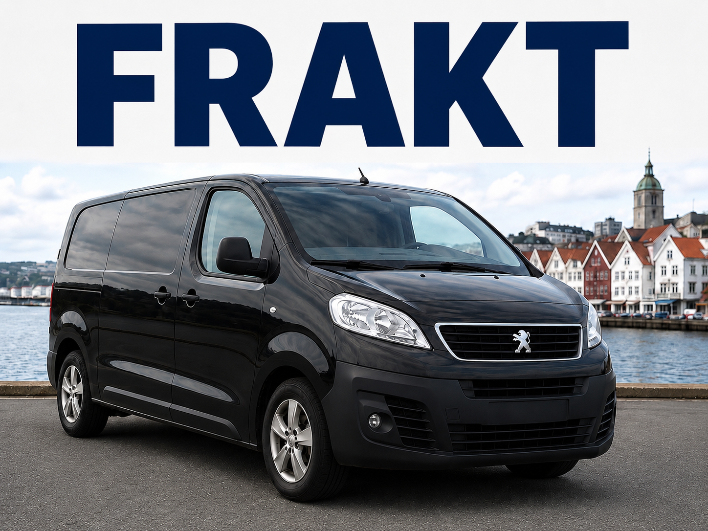 Frakt med varebil og sjåfør