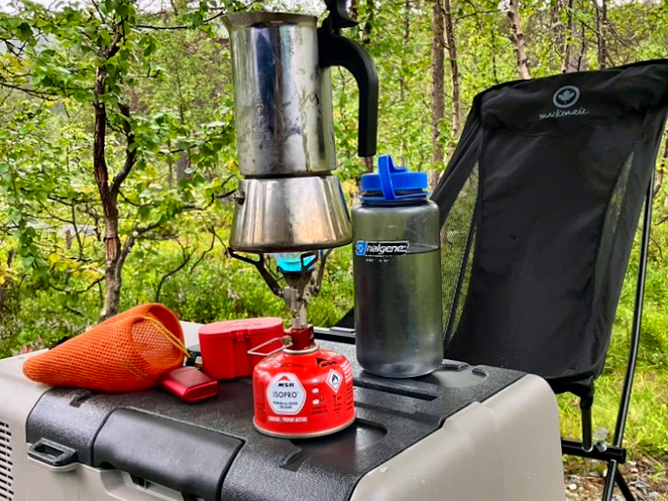 Luxus retkisetti perusleiriin, autoon, veneeseen, mökille, yms, yms..