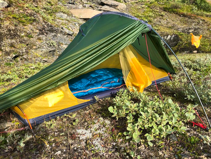 Lättviktstält med bra komfort