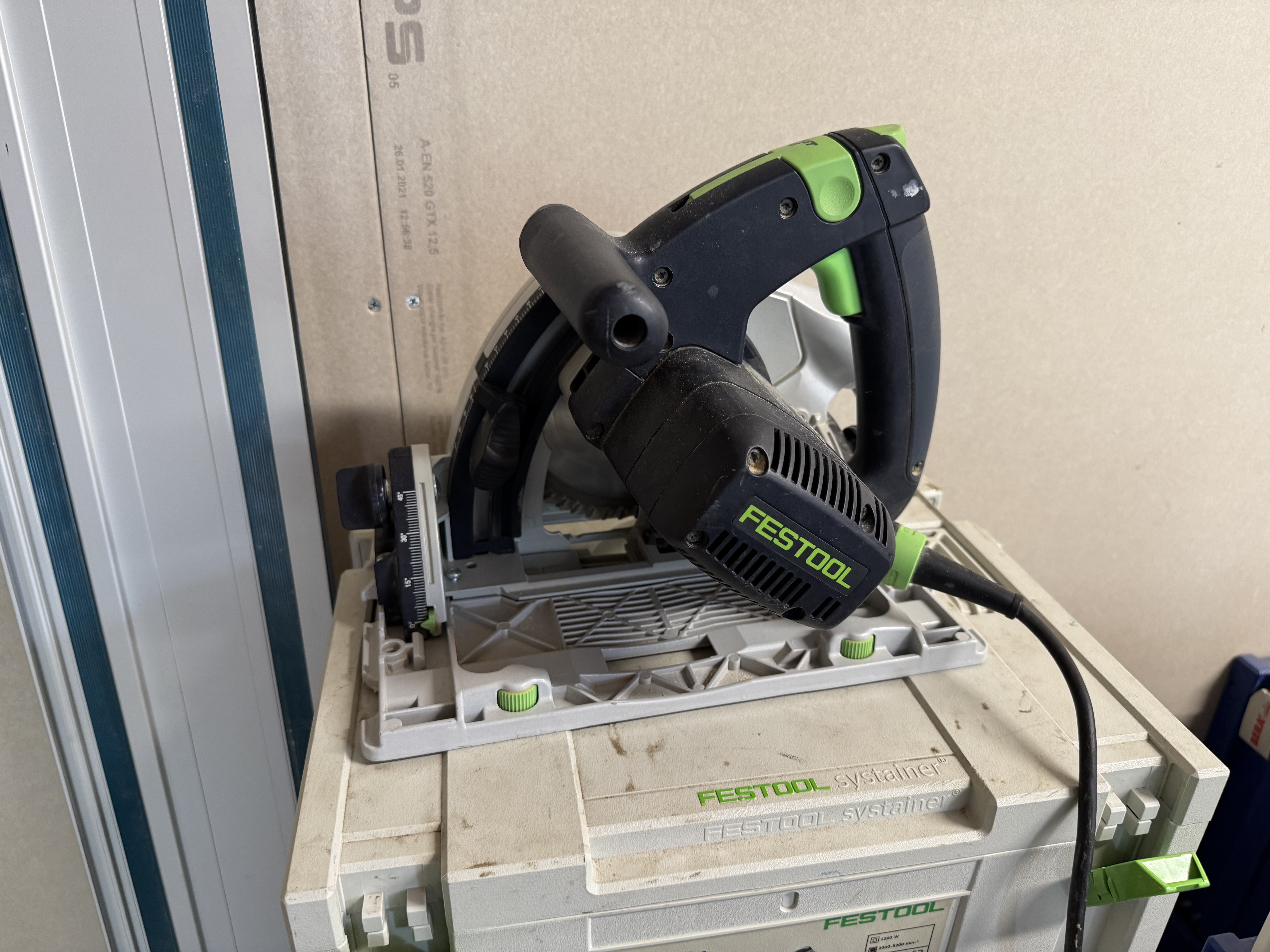 Proff festool dykksag med skinne / plunge saw