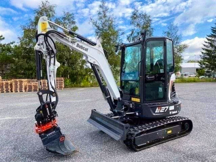 Gravemaskin 2,7 tonn