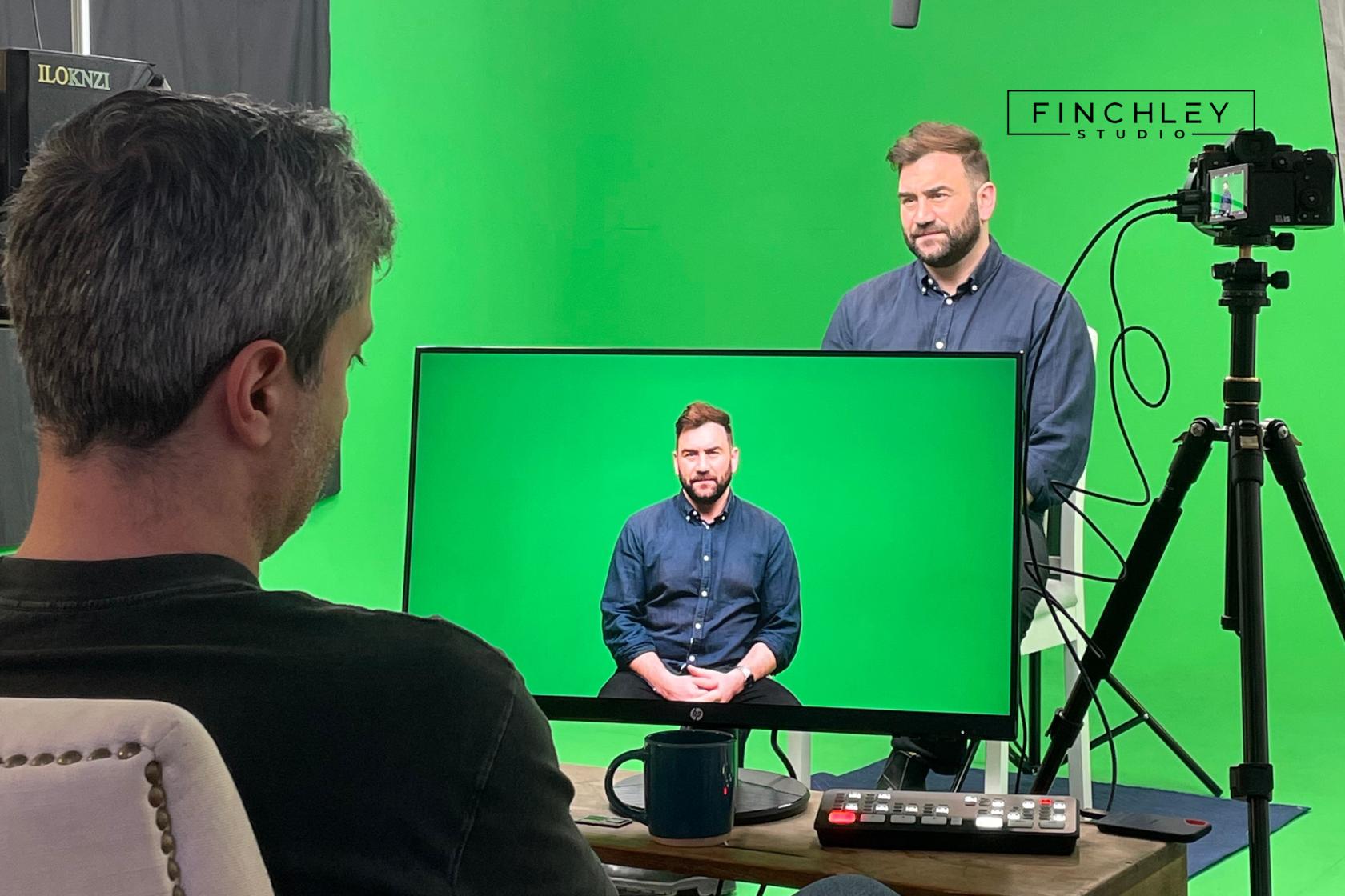 The green screen at finchley studios