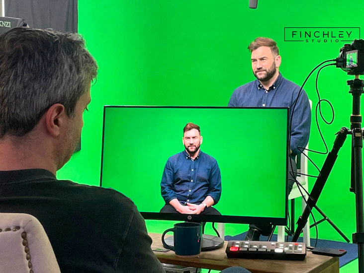 The green screen at finchley studios