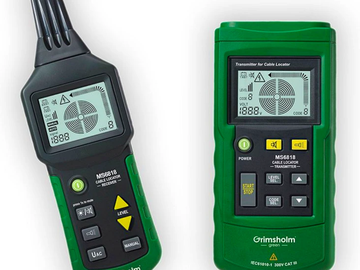 Signalkabeltestare för robotgräsklippare