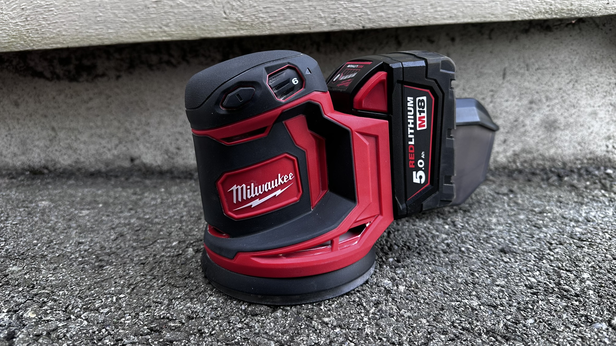 Milwaukee m18 bos125-0 eksentersliper