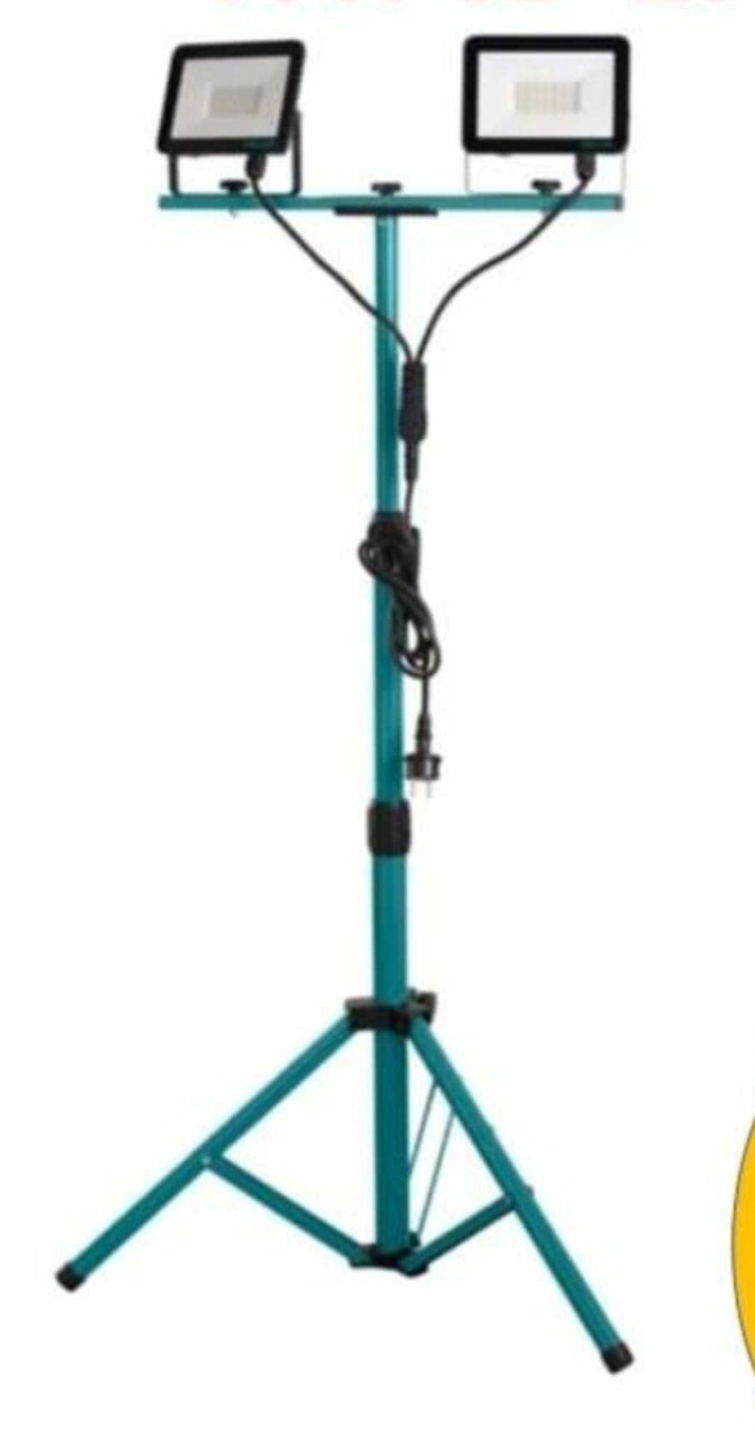 Justerbart arbeidslys led 2 x 30 w