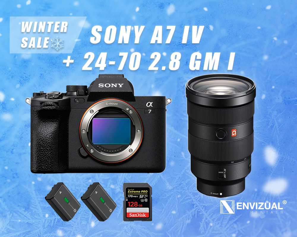 Sony a7iv 4 + 24-70mm 2.8 g master gm i lens - sony a74 iv