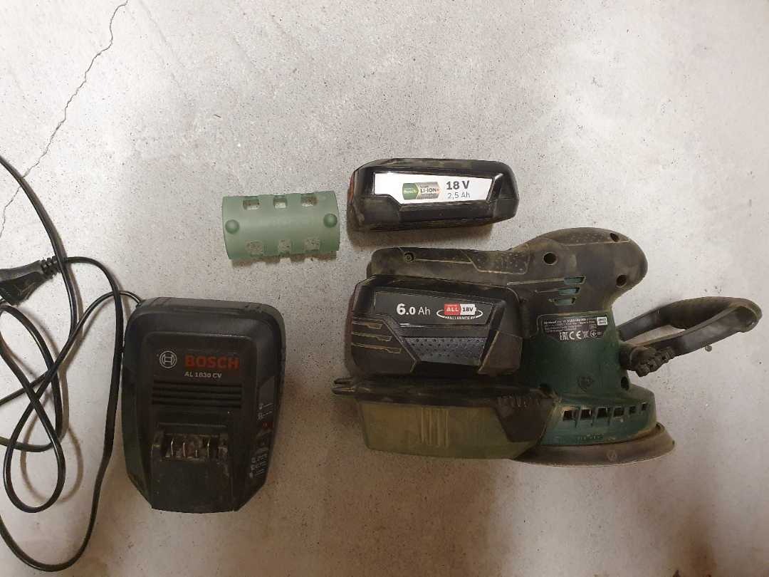 Bosch advanced orbit 18 batteridrevet sliper