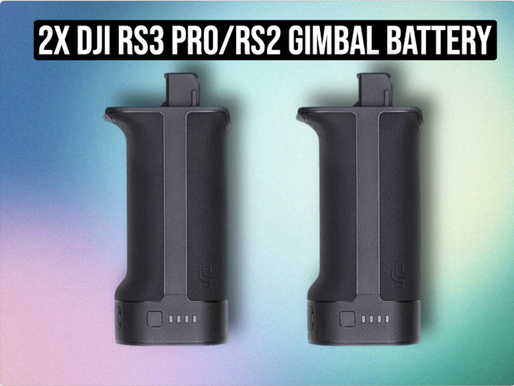Gimbal battery dji ronin rs2 / rs3 pro pack