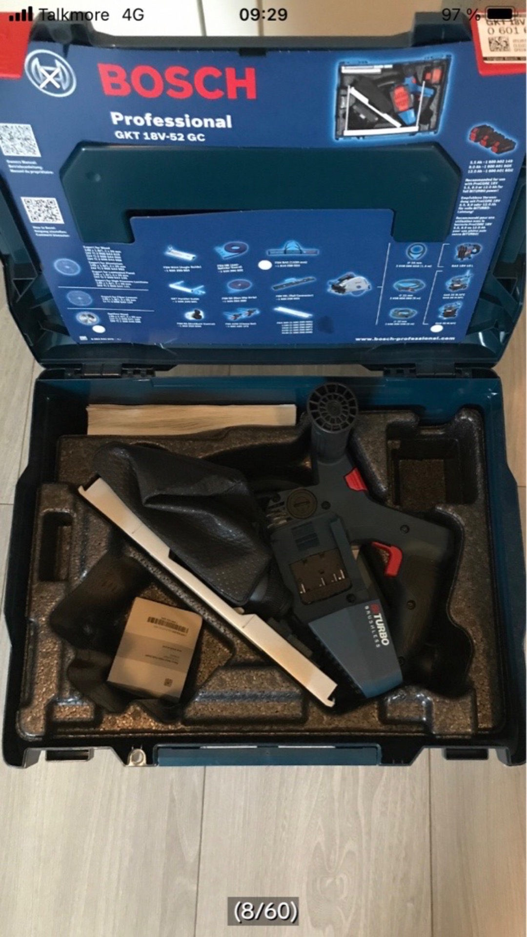 Bosch gkt 18v dykksag/senkesag