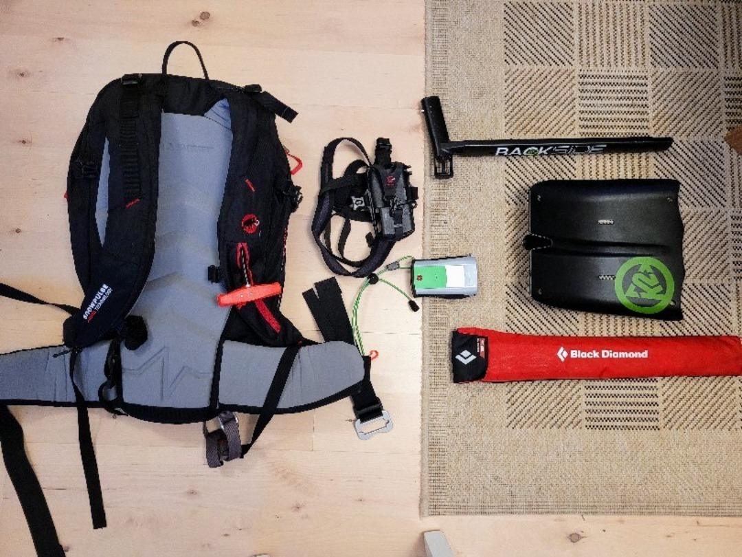 Komplett lavinutrustning