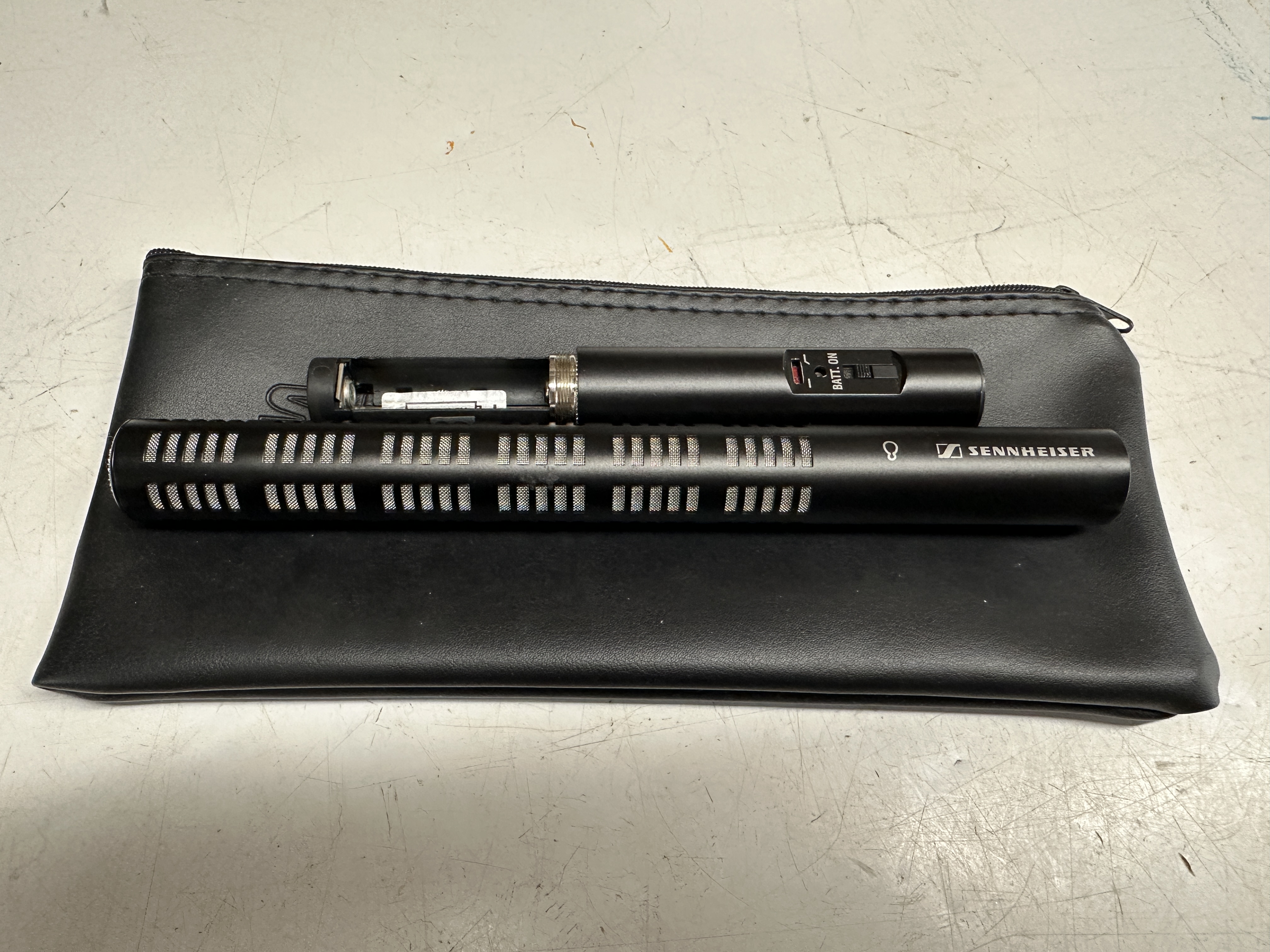 Sennheiser me66 & k6 shotgun mic