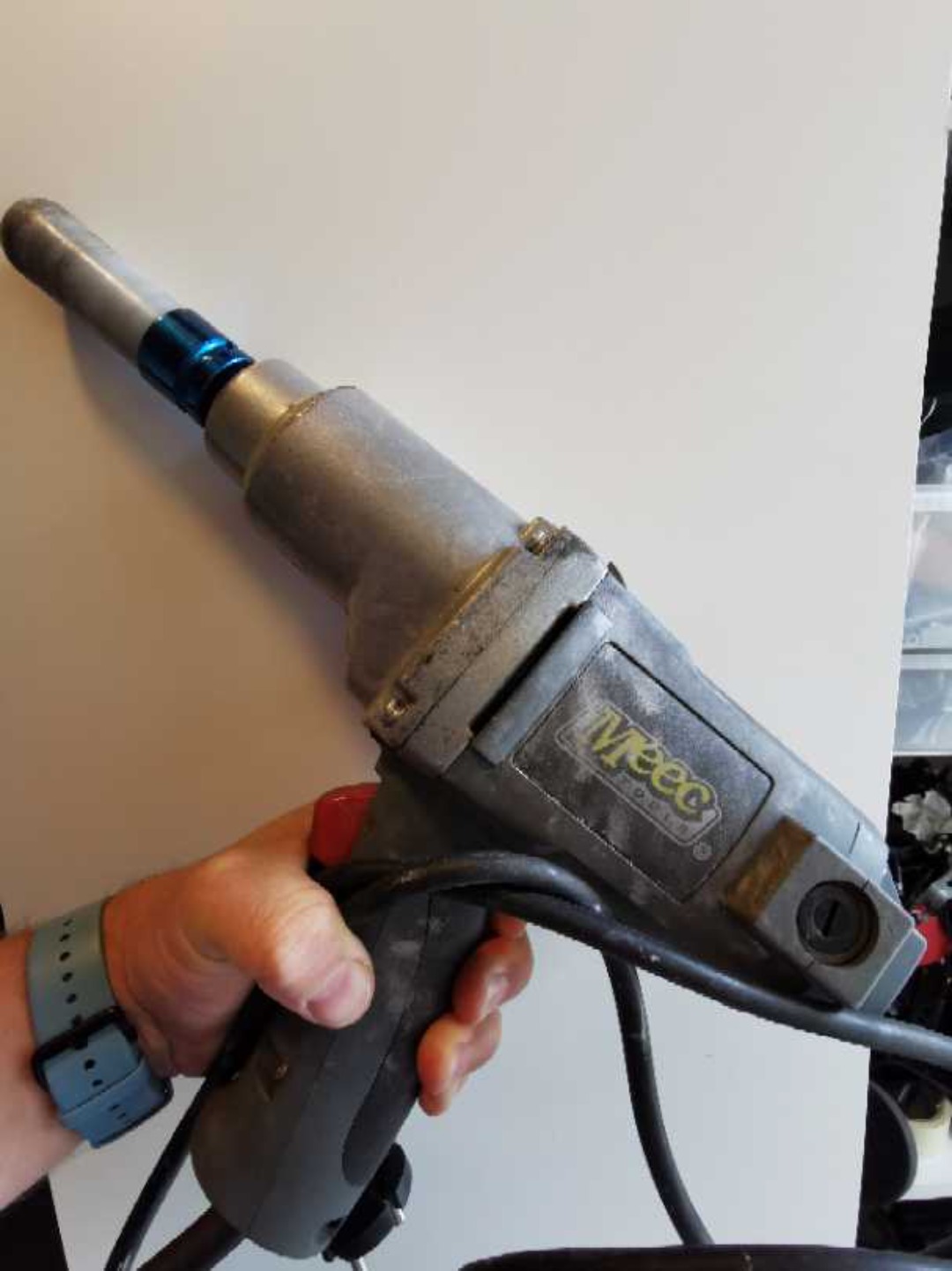 Mutterdragare för däckbyte