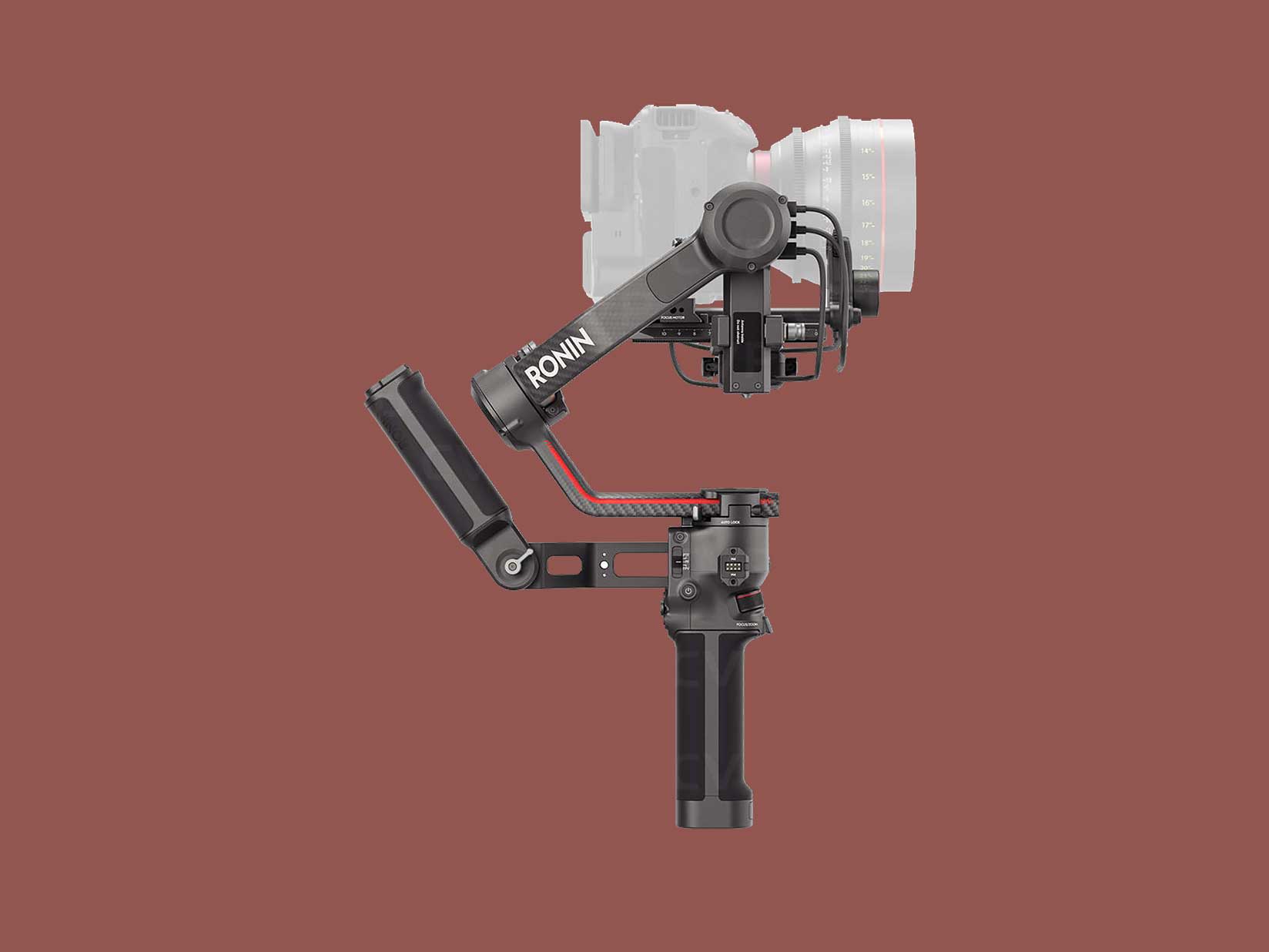 Dji rs 3 pro gimbal with raven eye