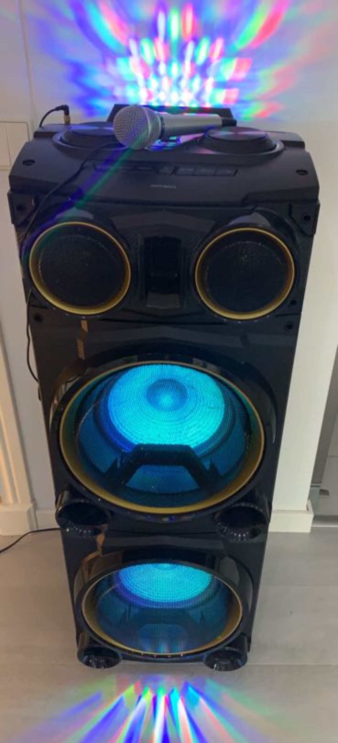 Partyhögtare med bluetooth o 🎤 