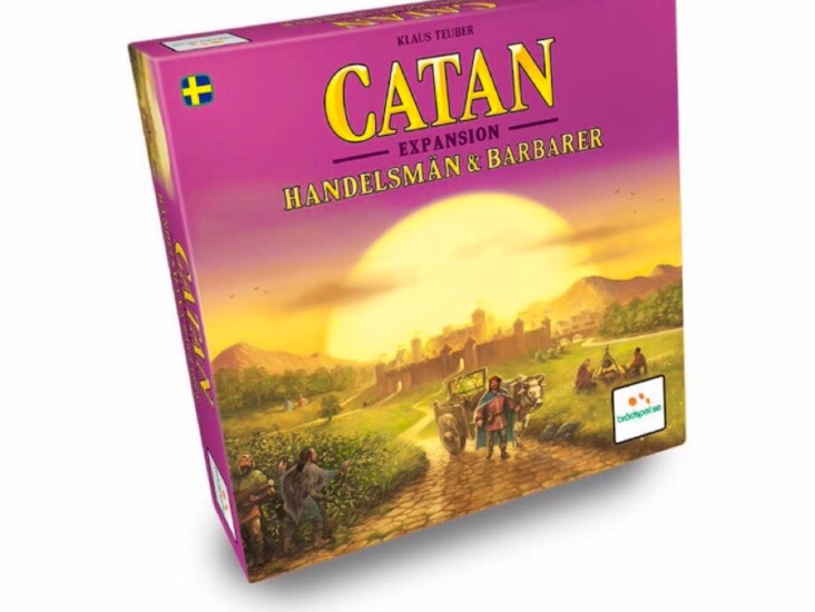 Settlers of catan: handelsmän & barbarer