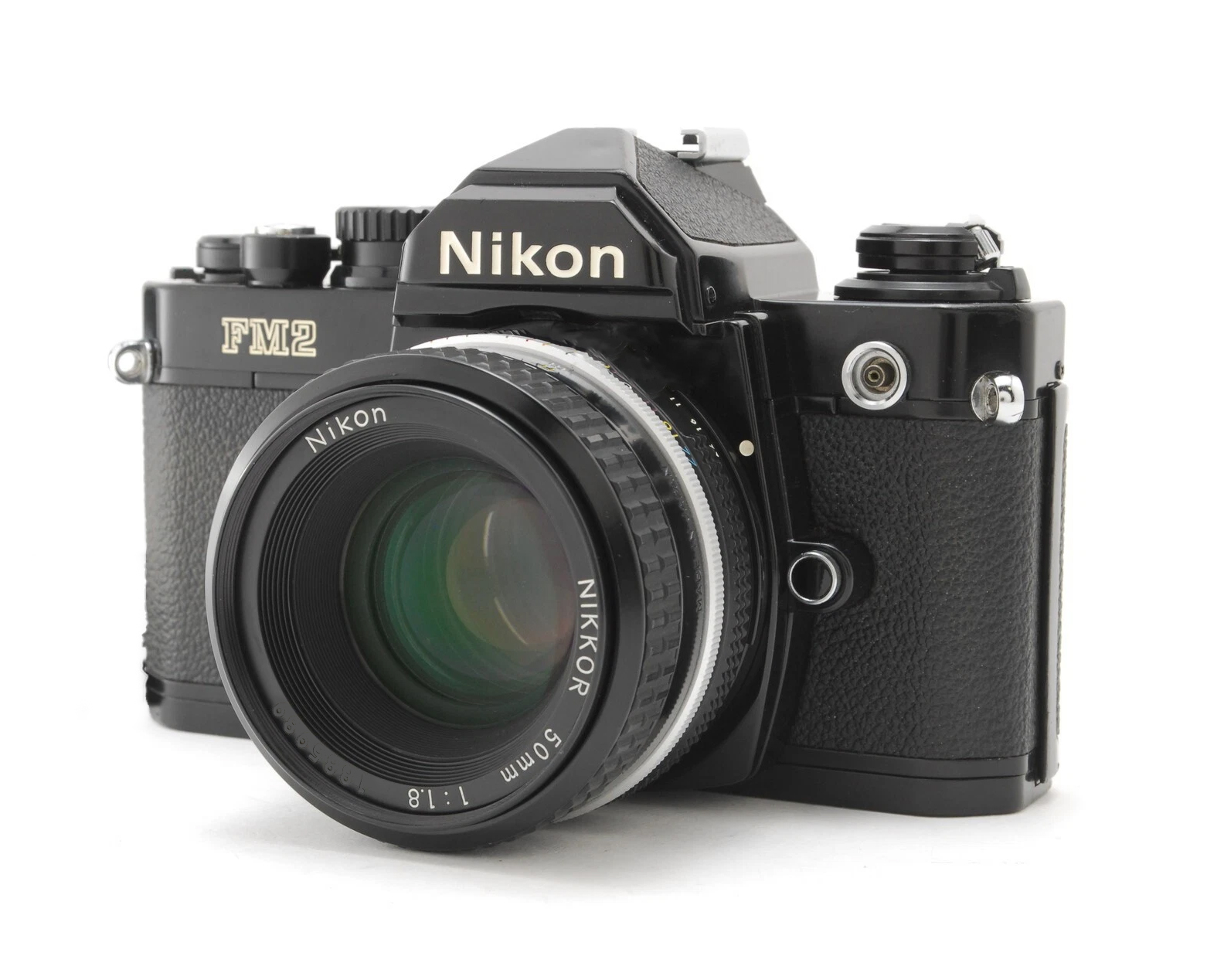 Nikon fm2 & 50mm 1.8 lens, analogue 35mm film camera and lens
