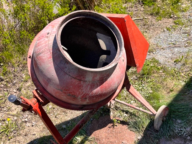 Betongblandare / tombola 140 liters