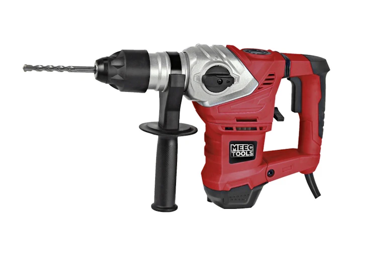 Kraftfull borrhammare med fyra funktionslägen