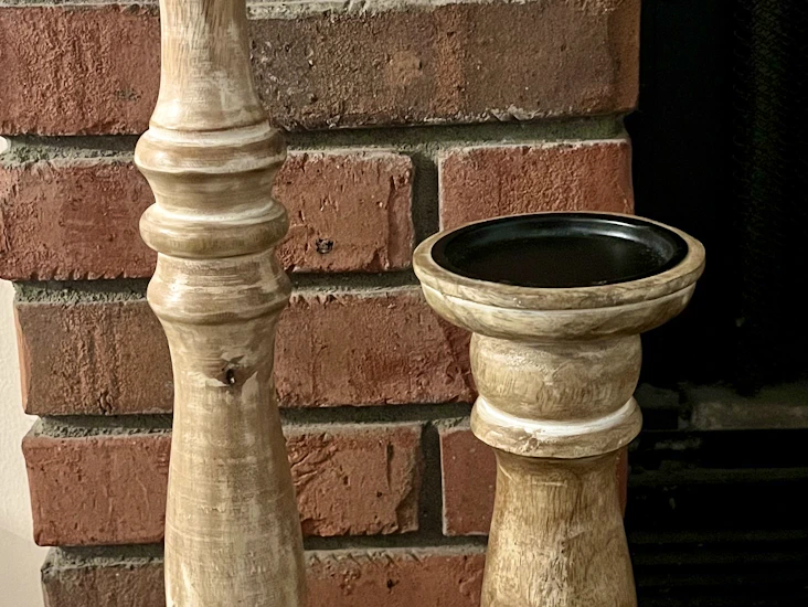 2 candle holders