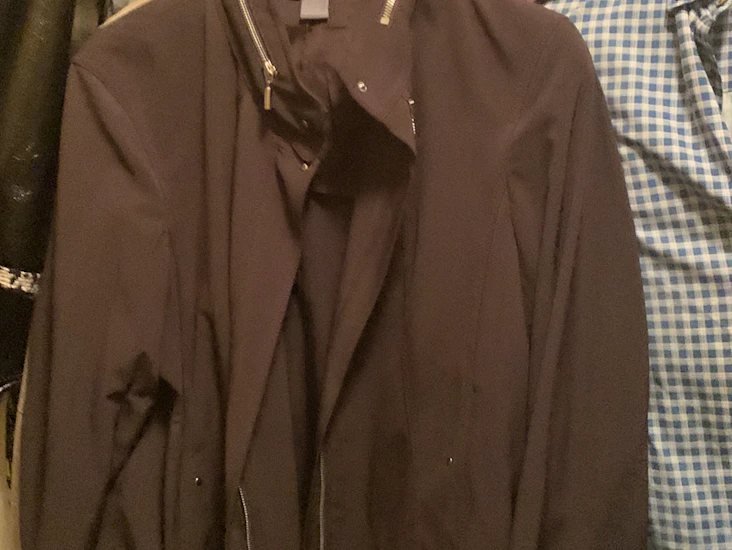 Black fashionable jacket