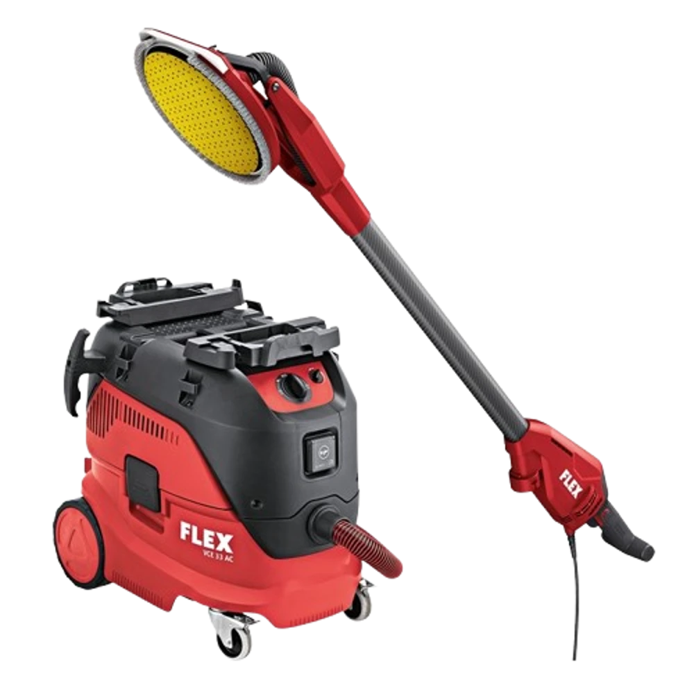 Slipmaskin med dammsugare flex ge6r + vce33lac