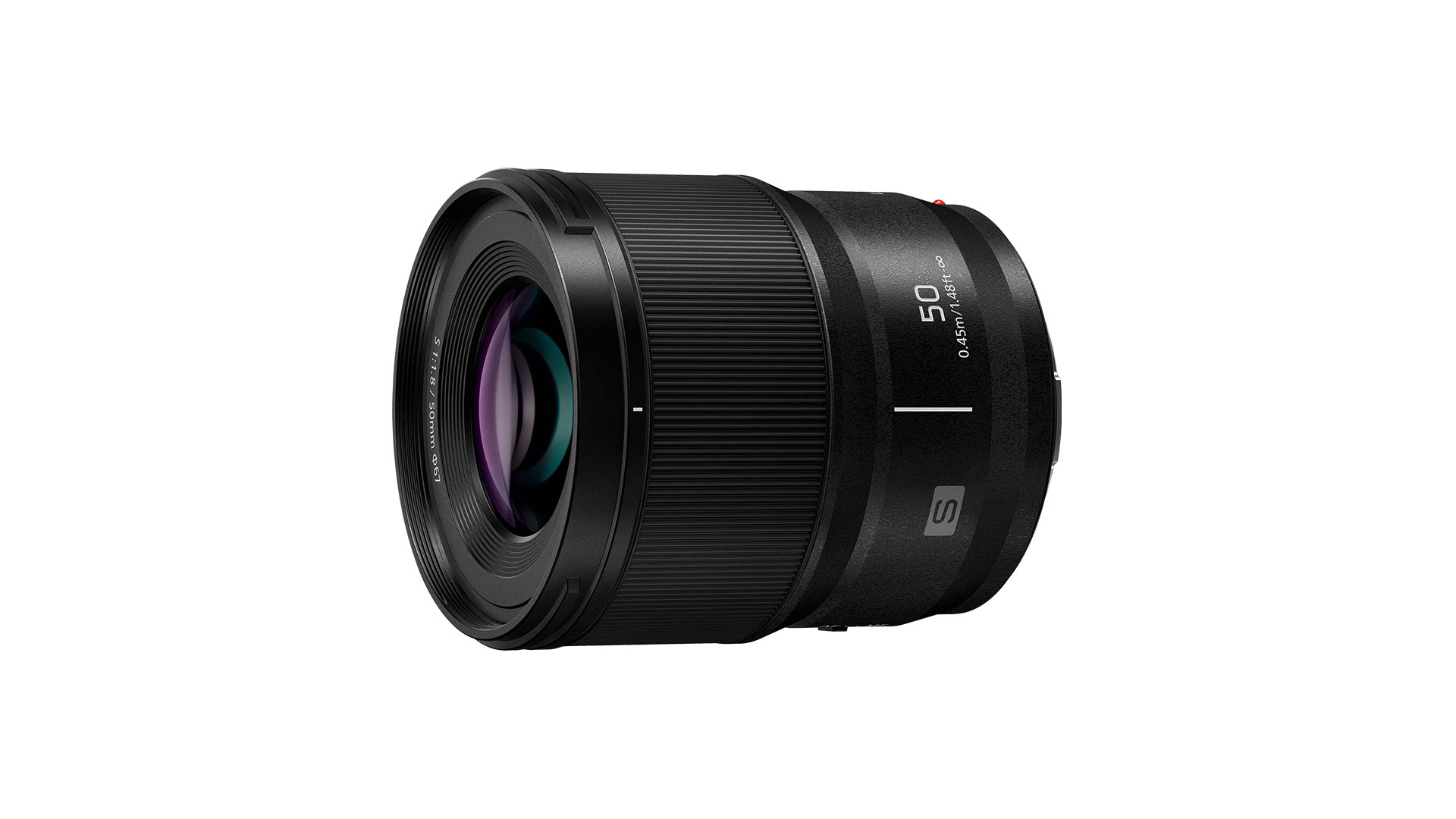 Panasonic lumix s 50mm f1.8 l mount prime lens 