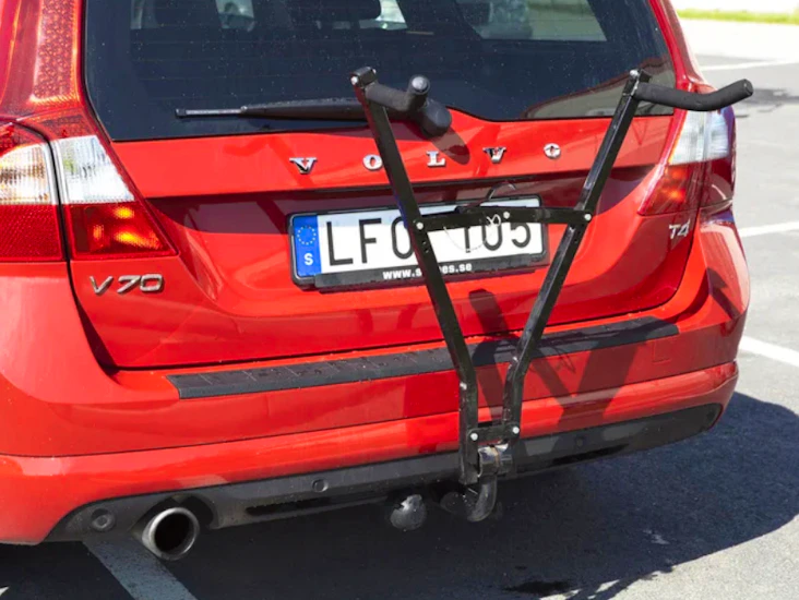 Smidig cykelhållare