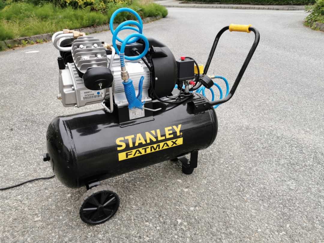 50l kompressor med masse tilleggsutstyr