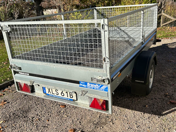 Gallersläp obromsat 750kg