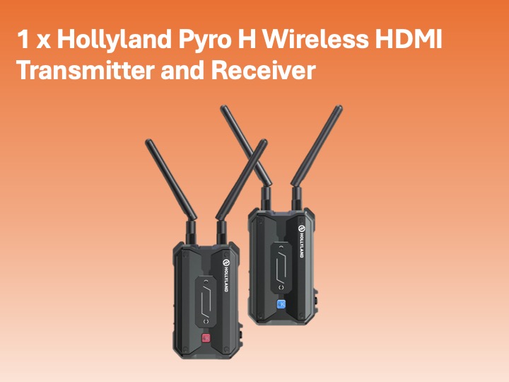 Hollyland pyro h wireless hdmi transmitter and receiver