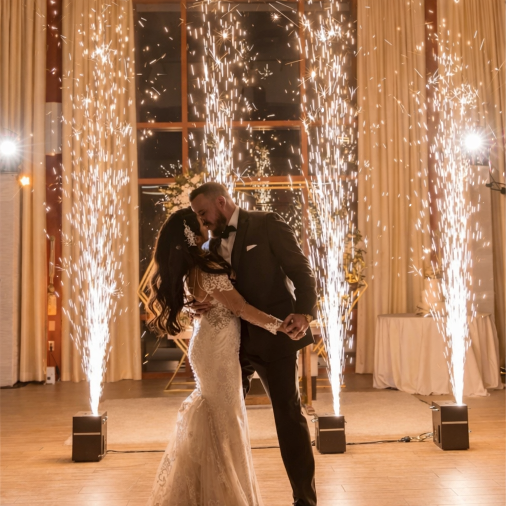 2st gnistfontäner/silverfontäner (kall pyro)