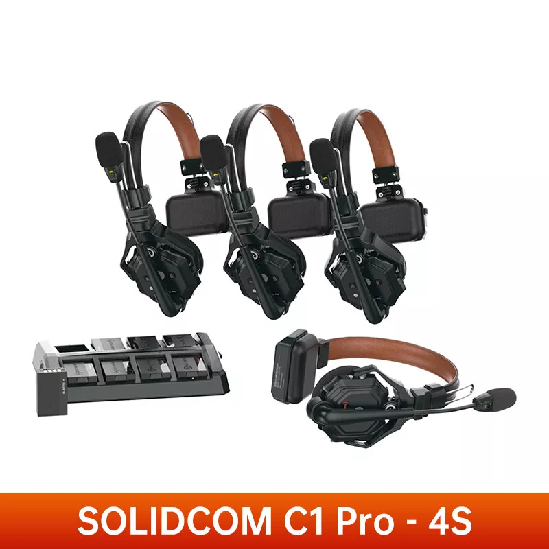 Hollyland solidcom c1 pro-4s - 4 person（brand new）