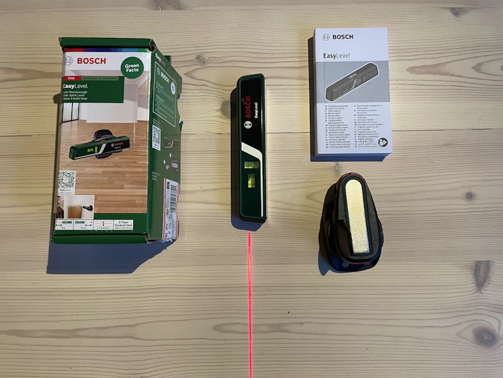 Laservattenpass - bosch easylevel